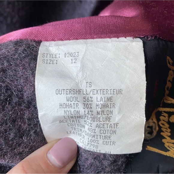 Vintage Mohair Wool Blend Jacob Crowley Jacket - Picture 2 of 8